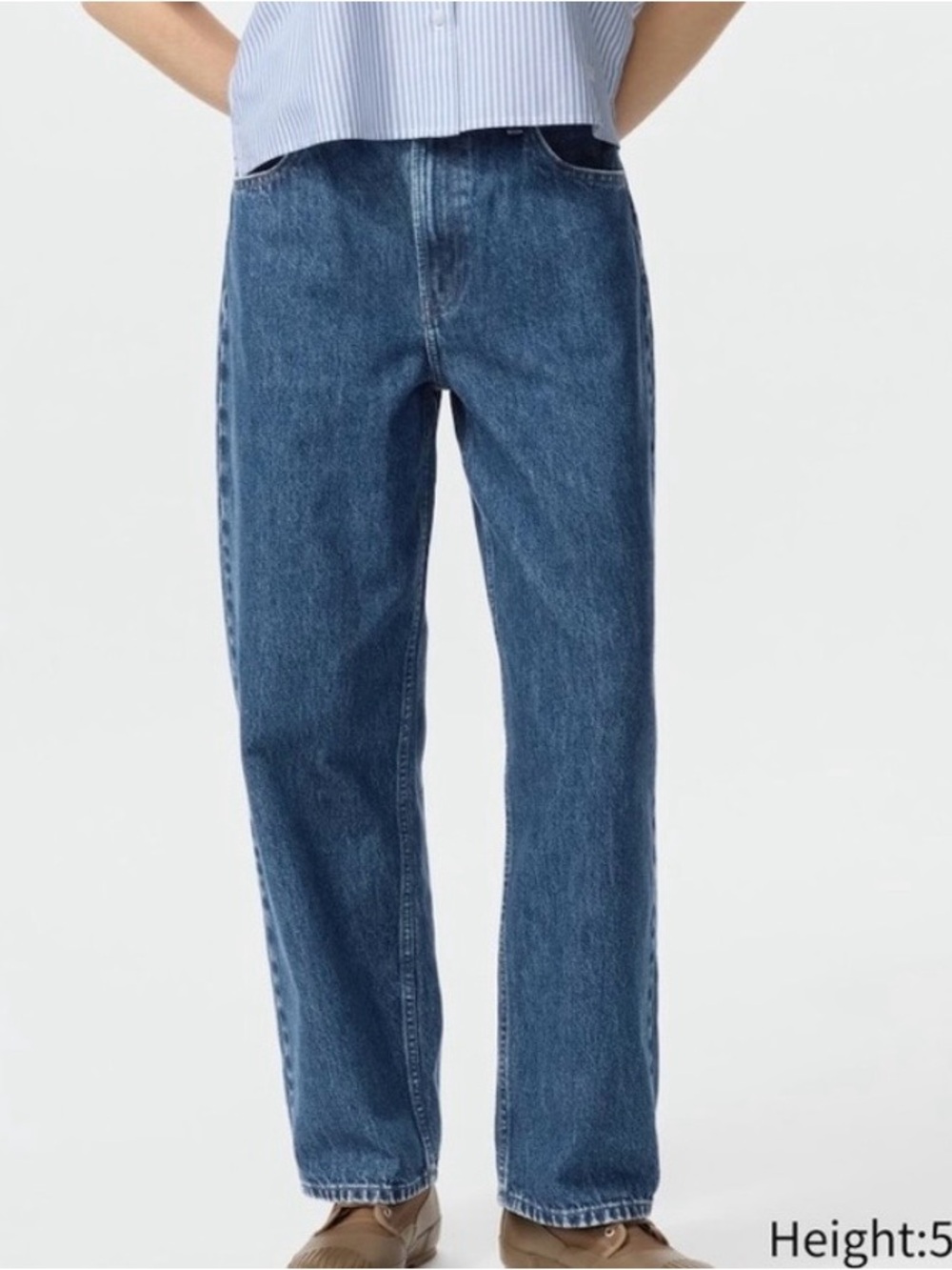 JW ANDERSON-UNIQLO - Baggy Relaxed Fit Jeans. Size: 25